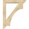 Ekena Millwork Westlake Slat Rough Sawn Bracket w/ Offset Brace, Douglas Fir, 6"W x 32"D x 40"H BKT0604X32X40WTL06RDF - alternate 3